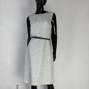 Kate Spade Elegant Gray Midi Dress